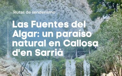 Las Fuentes del Algar: un paraíso natural en Callosa d’en Sarrià